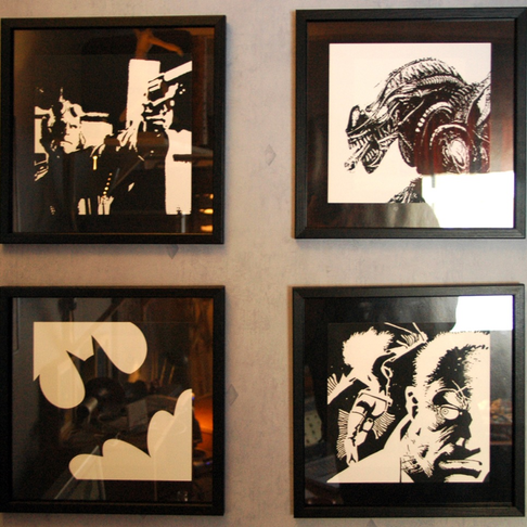 Fyra filmtavlor Fyra filmtavlor