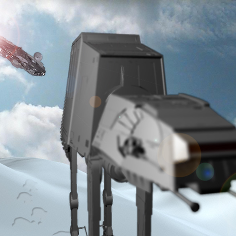 Falcon och AT AT Falcon och AT AT