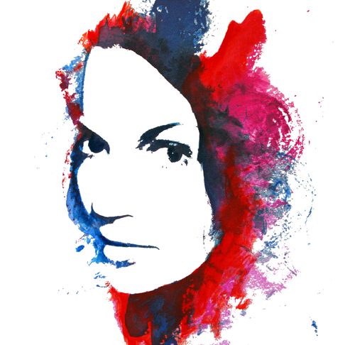 Akvarellportrtt Akvarellportrtt