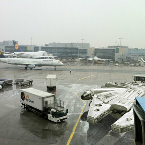 Millenium Falcon i Frankfurt