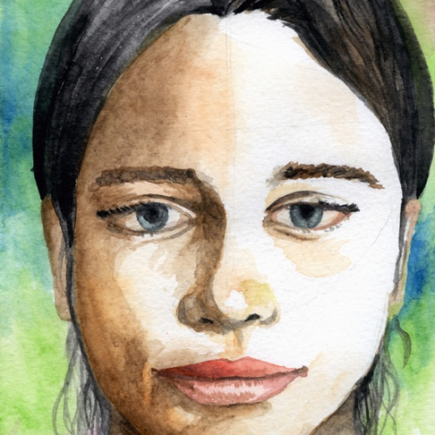 Uttrkad tjej Uttrkad tjej