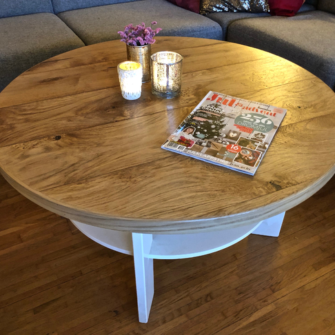 Renoverat vardagsrumsbord Renoverat vardagsrumsbord