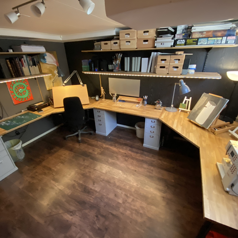 Renoverad atelj Renoverad atelj