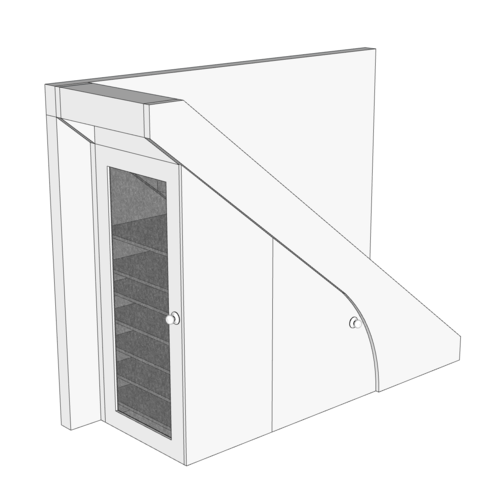 Anvnda utrymmet under trappen Anvnda utrymmet under trappen