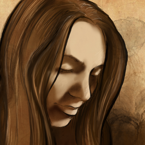 Portrtt av Emma Portrtt av Emma