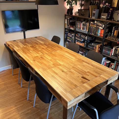 Spelbordet klart Spelbordet klart