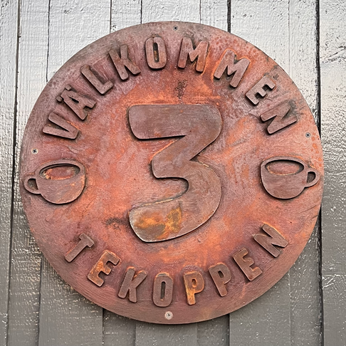 Ny nummerskylt fr huset Ny nummerskylt fr huset