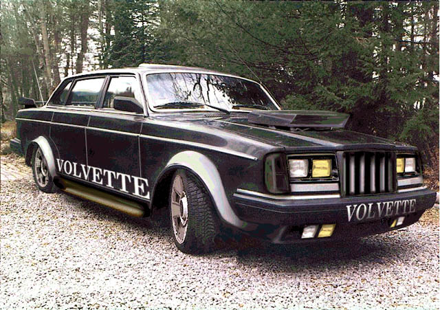 Retucherad volvo